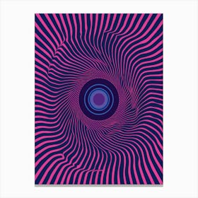 Psychedelic Swirl Canvas Print