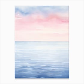 Watercolor Seascape 7 Canvas Print