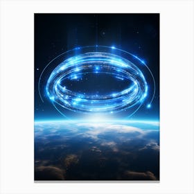 Space Ring Canvas Print