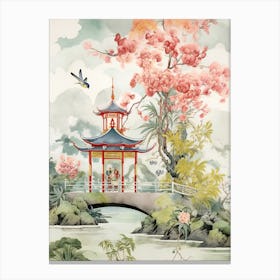 Chinese Pagoda Canvas Print