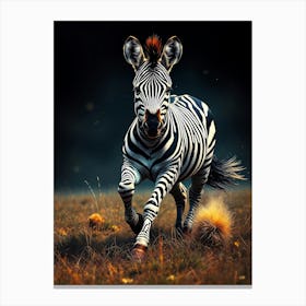 Wild Animal Creative Portrait 130 Canvas Print