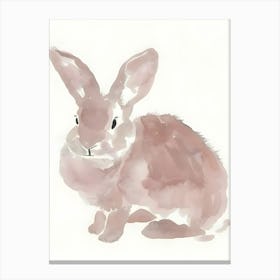 Rabbit Watercolor Painting Toile