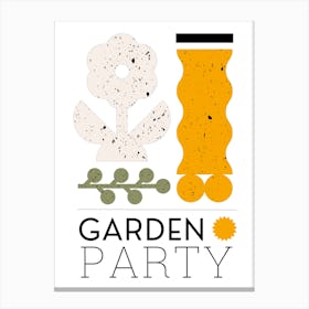 Garden Party Canvas Print