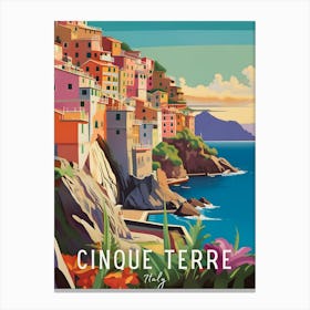 Cinque Terre Travel Canvas Print