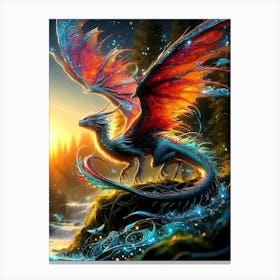 Mystical Fantasy Illustration 160 Canvas Print