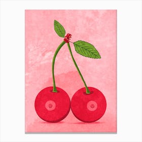 Cherry Boobs Canvas Print