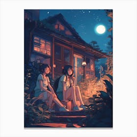 Japanese Lofi Style Canvas Print