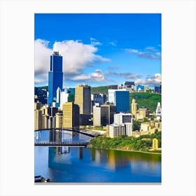 Pittsburgh 1  Photography Canvas Print