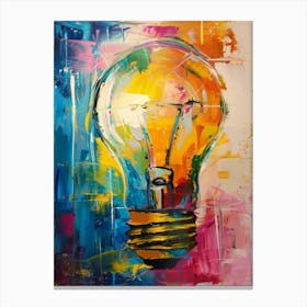 Light Bulb 9 Canvas Print