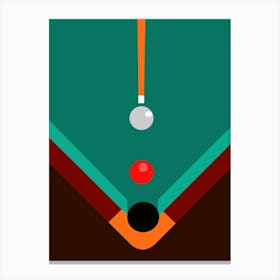 Billiards 2 Canvas Print