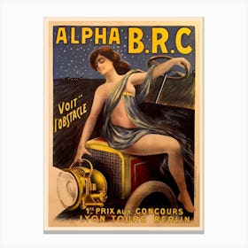 Brc Alpha Phare Canvas Print