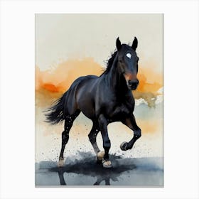 Horse Running Canvas Print Canvas Print