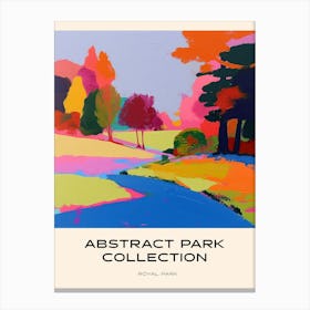 Abstract Park Collection Poster Royal Park Kyoto Canvas Print