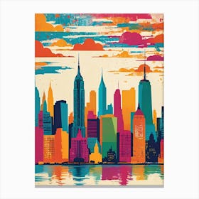 New York City Art Print Canvas Print