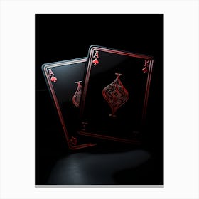 Playing Cards Canvas Print