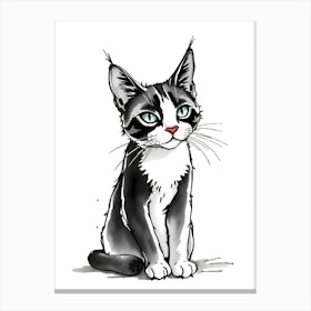 Feline Frenzy Canvas Print