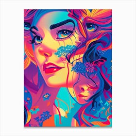 Psychedelic Art 44 Canvas Print