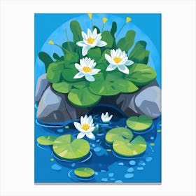Water Lilies Canvas Print