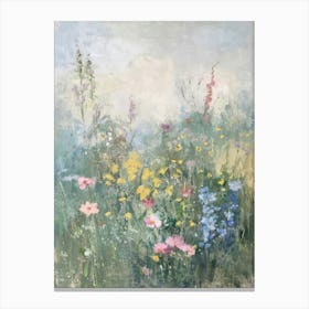  Floral Garden Enchanted Meadow 1 Canvas Print