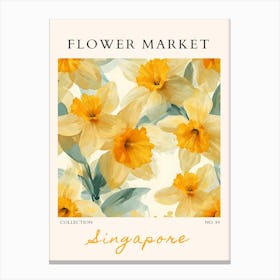 Flower Market 74 Lienzo