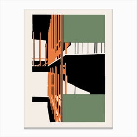 Abstract Architecture 2 Canvas Print