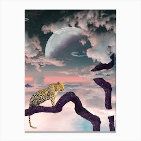  Surrealistic Animals Cheetah Canvas Print