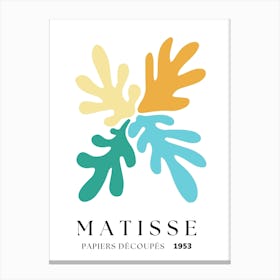 Matisse Papers Decouverte Canvas Print