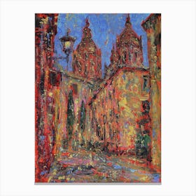 Salamanca Old City Canvas Print