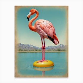Flamingo Canvas Print