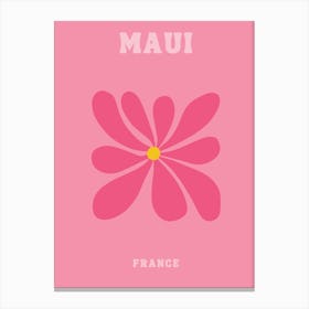 Maui France Canvas Print