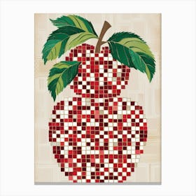 Apple Mosaic 1 Canvas Print