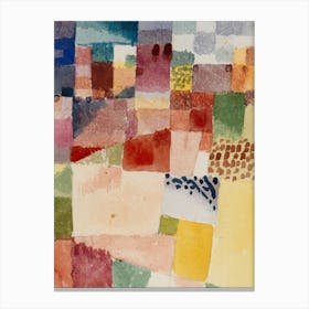 Paul Klee - Motif From Hammamet Canvas Print