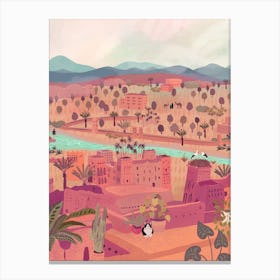 Ait Ben Hadou Morocco Canvas Print