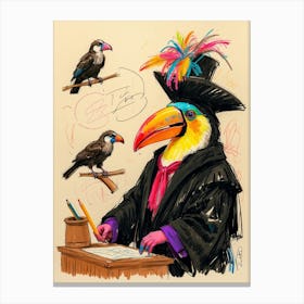 Toucans Canvas Print