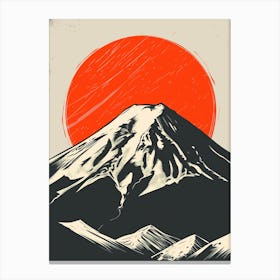 Mt Fuji Canvas Print