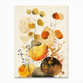 Autumn Flowers Canvas Print