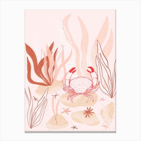 Pink Corals Canvas Print
