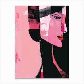 Woman'S Face 10 Canvas Print