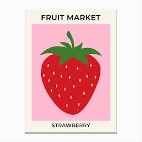 Fruit Market Strawberry | 03 Canvas Print