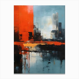 Abstract Cityscape 5 Canvas Print