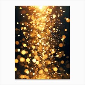 Christmas Lights Background 1 Canvas Print