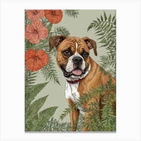 Boxer Dog Canvas Print