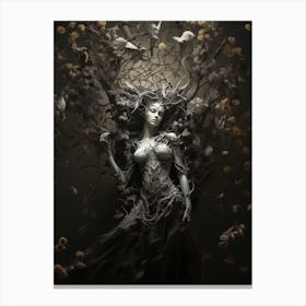 Forest Woman 4 Canvas Print