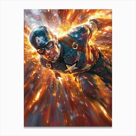 Captain America 15 Canvas Print