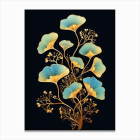 Ginkgo Leaves 14 Canvas Print