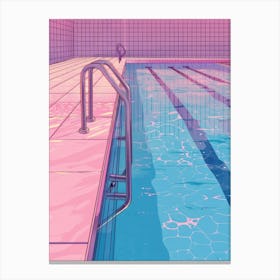 Swimming Pool 3 Canvas Print