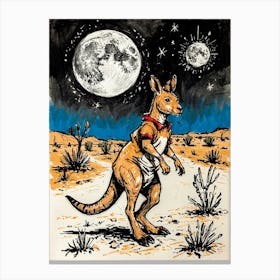 Kangaroo 5 Canvas Print