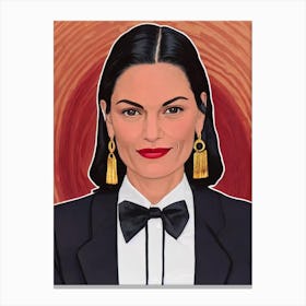 Linda Fiorentino Illustration Movies Canvas Print