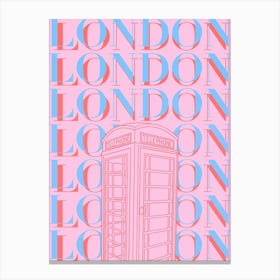 London City Travel Canvas Print