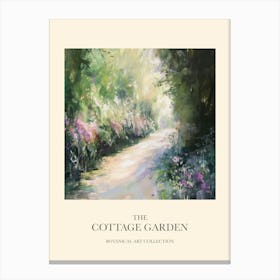 Cottage Garden Poster English Oasis 6 Canvas Print